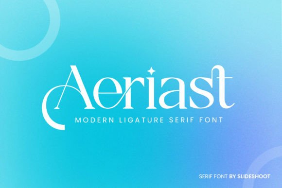Aeriast Typeface for Modern Campaign Design