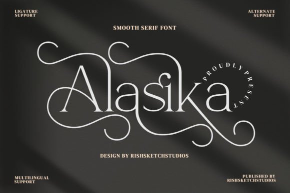 Alasika Serif Font for Crafters