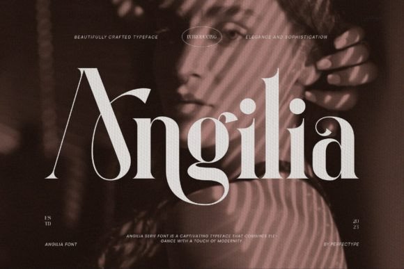 Angilia Typeface Review: Elegant Serif for Branding