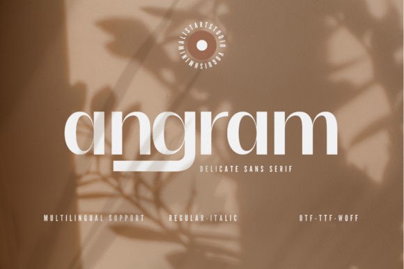 Angram Typeface: A Refined Choice for Editorial Design