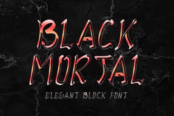 Black Mortal Font: Elevate Your Brand Identity