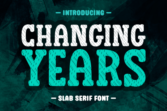 Changing Years Font for Stronger Brand Identity