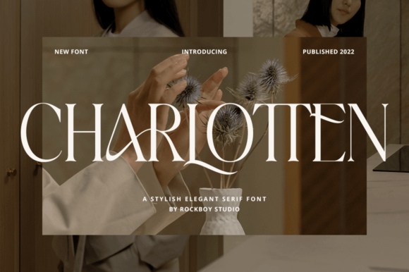 Charlotten: The Serif Font for Bold Branding