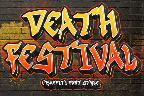 Death Festival Font for Bold Brand Identity