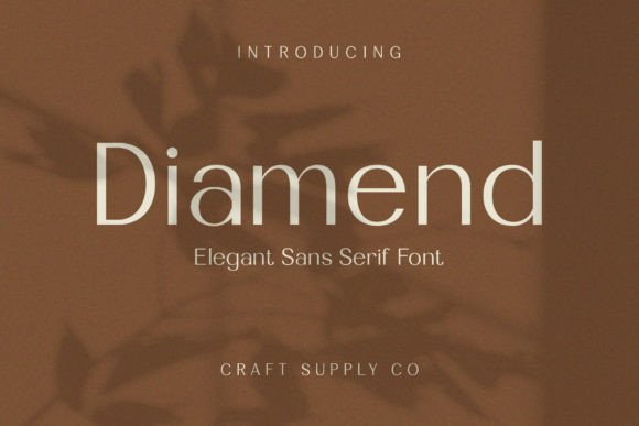 Diamend: The Sans Serif Font for Modern Brands