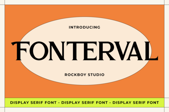 Fonterval: The Serif Font for Modern Marketers
