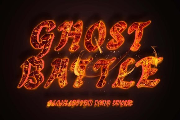 Ghost Battle Font: A Bold Blackletter for Branding