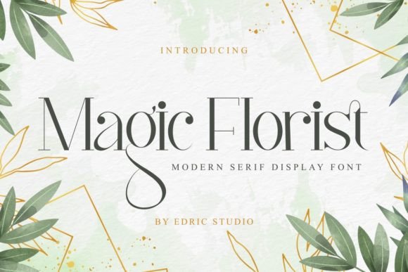 Magic Florist Font for Bold Campaigns