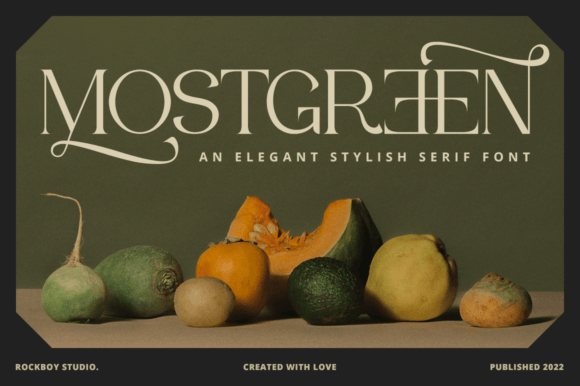 Mostgreen: The Serif Font for Scroll-Stopping Designs