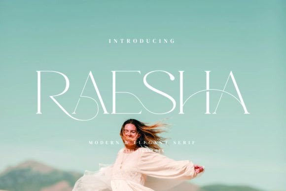 Raesha: The Elegant Serif Typeface for Brands