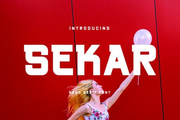 Sekar Typeface: A Minimalist Font for Modern Web Design