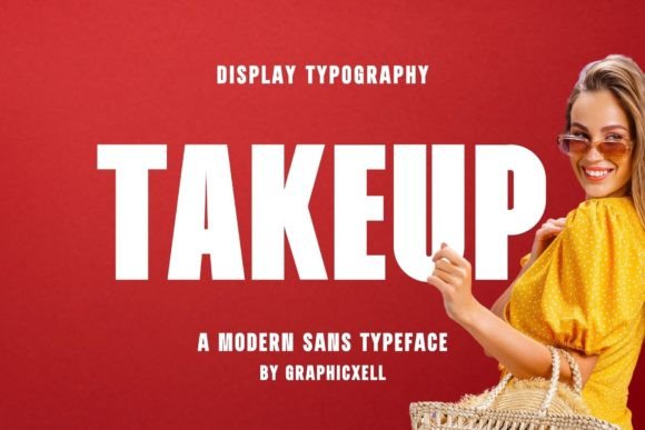 Takeup Font: Elevate Your Brand with Clean Typography
