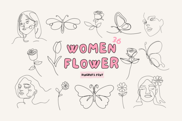 Women and Flower: A Web Designer’s Guide to Feminine Typography